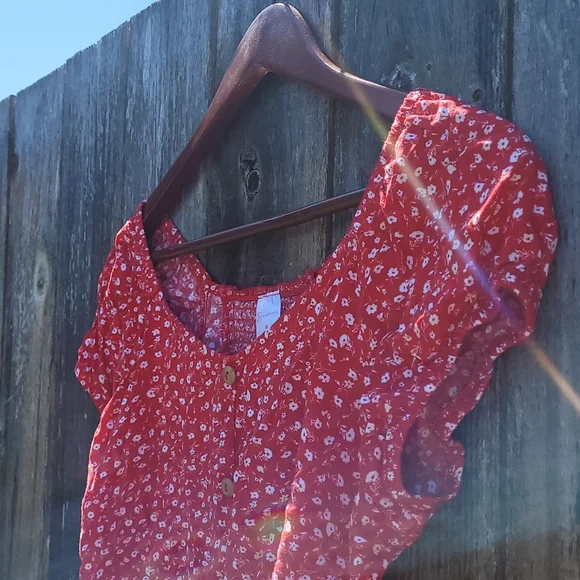 Floral summer top - Picture 2 of 4